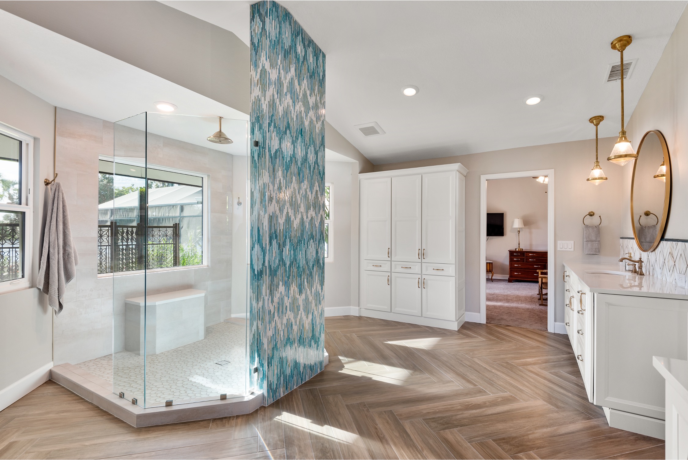 Before-and-After-3-Incredible-Bathroom-Makeovers-P4 beautiful transitional master bathroom in tampa fl