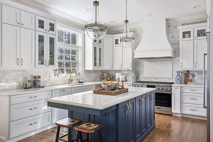 S-W-Karr-Kitchen----3--2100x1402-cde41dda-6702-4e80-a7a0-2df6c134a6a6 farmhouse style kitchen with blue island in seminole county fl