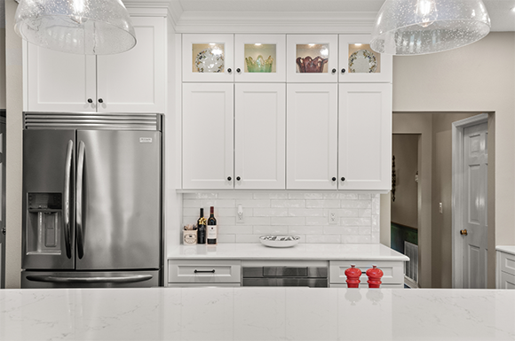 lyon3 white cabinets in kitchen remodel winter park fl