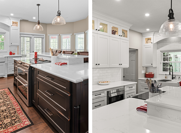 lyon4 white cabinets wood island kitchen remodel winter park fl