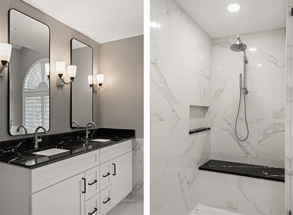 nacke2 longwood florida bathroom remodel black and white